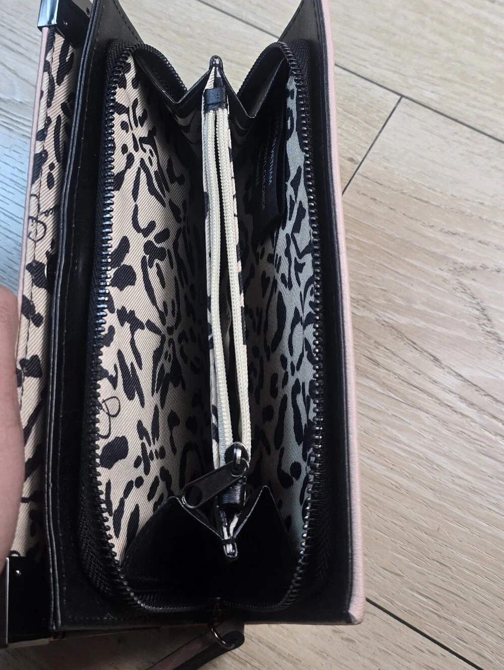 Jessica Simpson Blush Pink Zip-Around Wallet